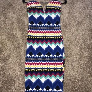 Boutique Strapless Midi